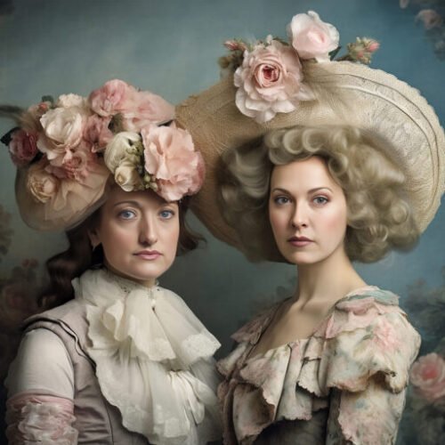 The cohosts of Romance on the Rocks Podcast, Meghan Leigh and Nicole Danielle