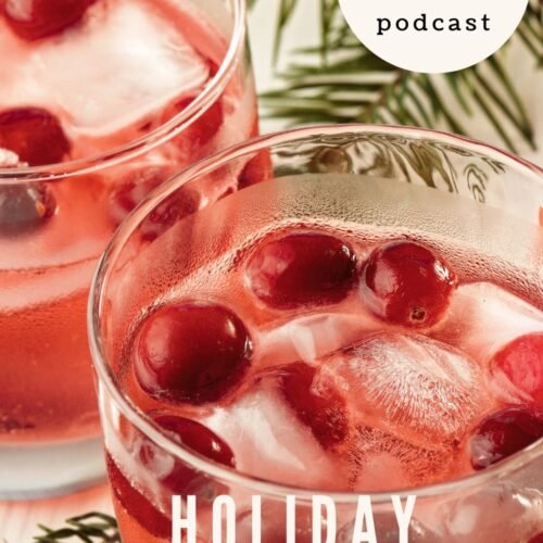 Holiday Cocktails Blog Post Cover Art