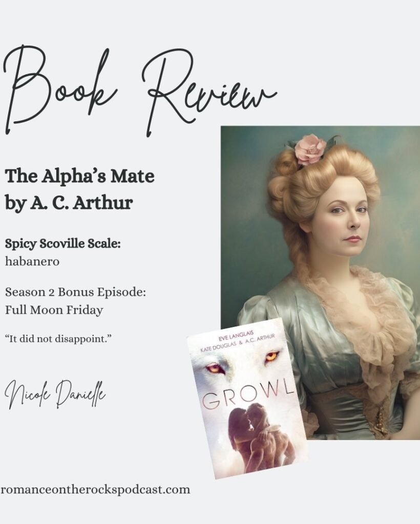 Book Review of The Alpha's Mate Blog Art