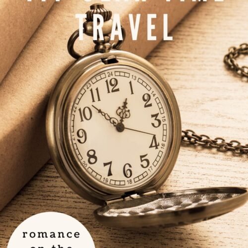 Tit-ular Time Travel Blog Cover Art with a vintage pocket watch.