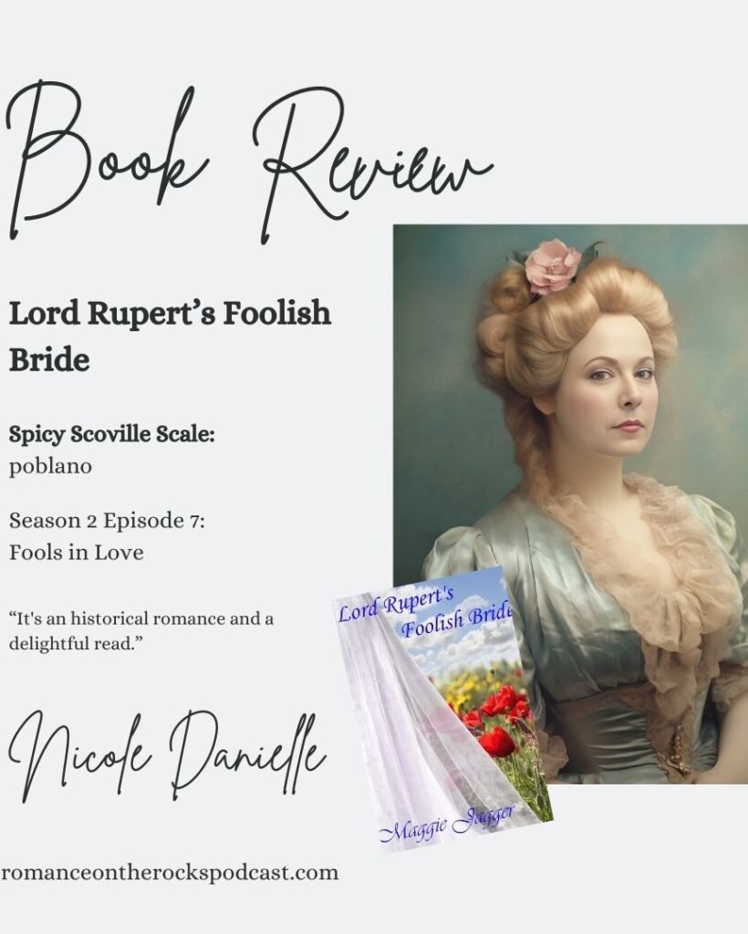Book Review: Lord Rupert's Foolish Bride Blog Cover Art