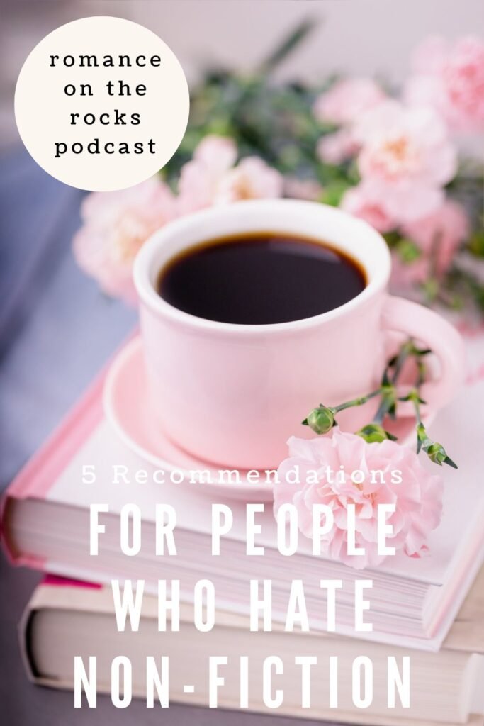 5 Recommendations for people who hate non-fiction blog cover art