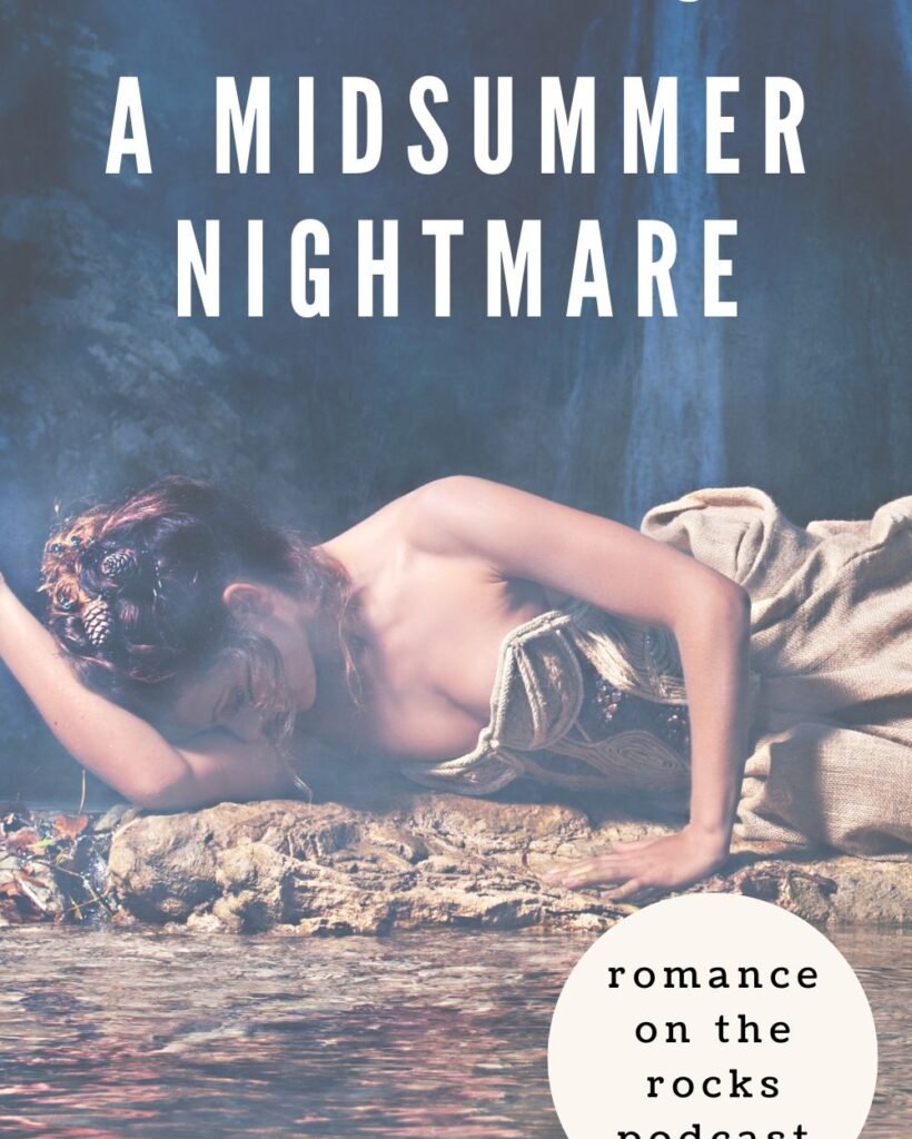 A Midsummer Nightmare Blog Post Cover Art with a fallen fairy