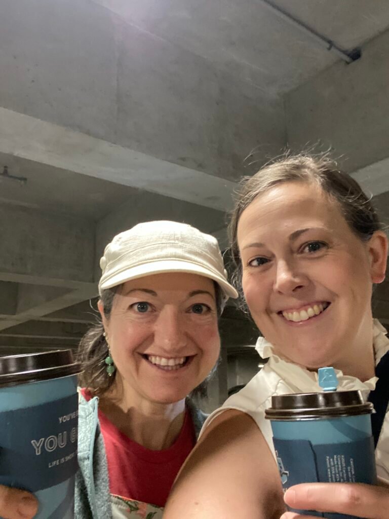 Podcast Co-Hosts Meghan and Nicole Ready to Roll