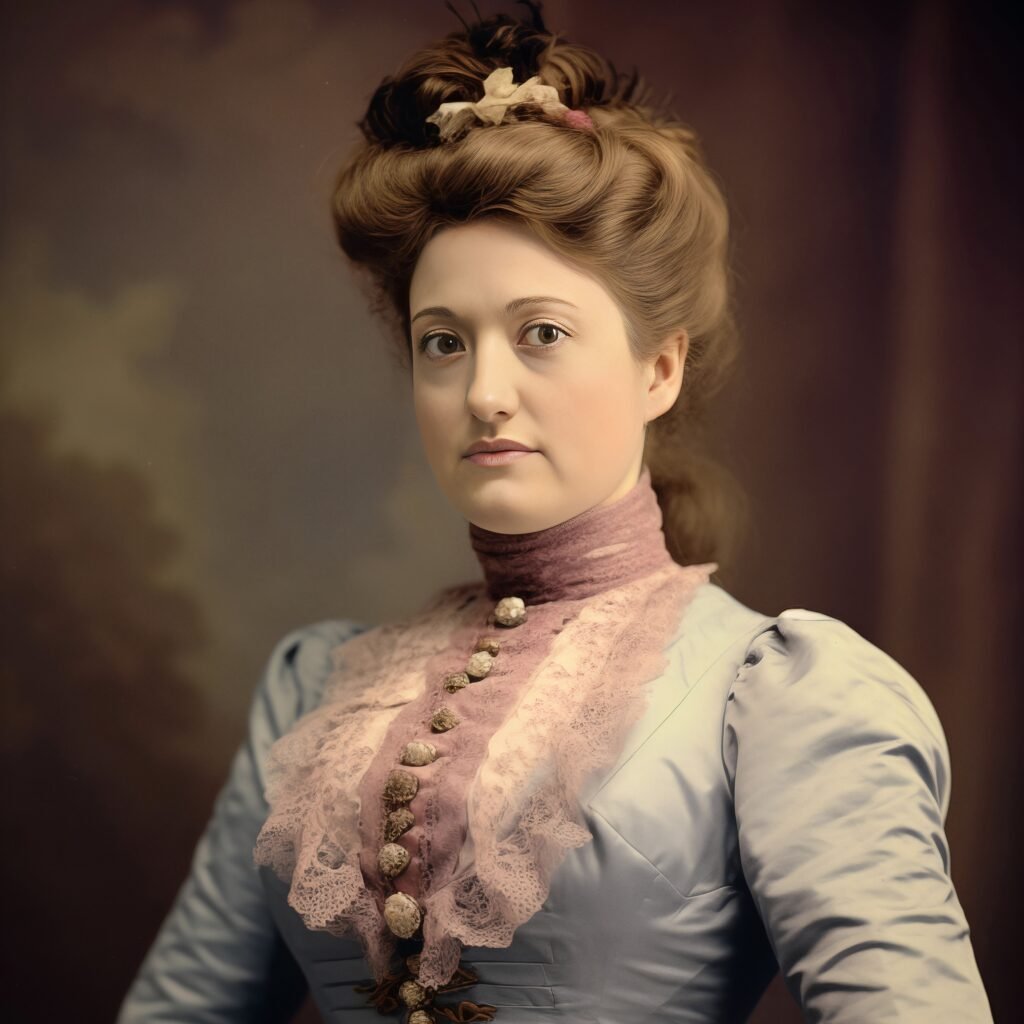 Victorian Meghan Square Portrait