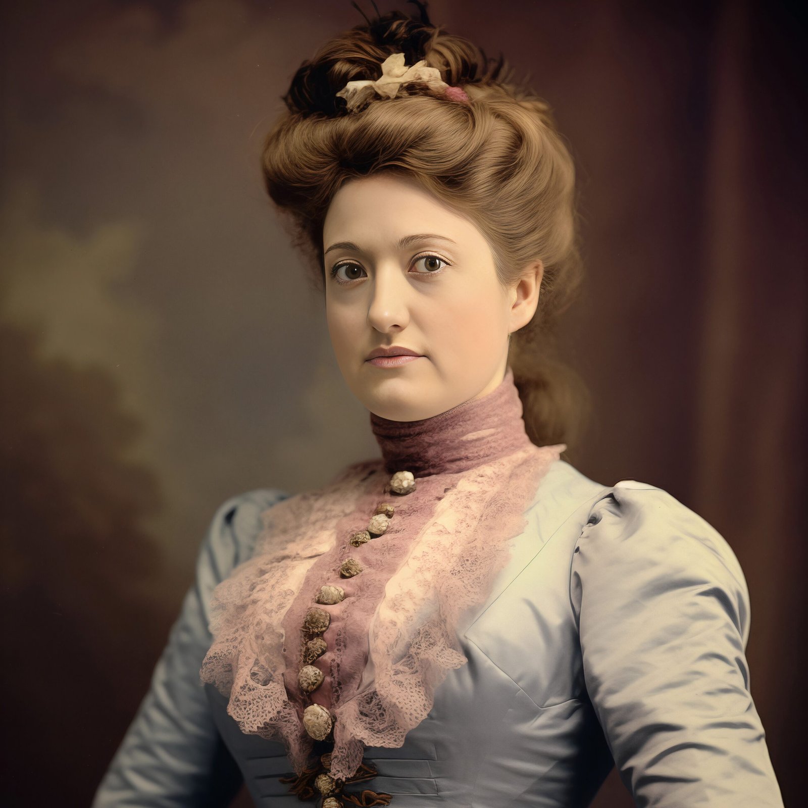Victorian Meghan Square Portrait