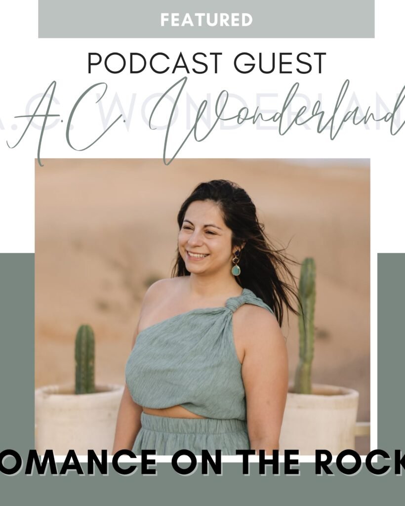 Meet the Romance Author: A.C. Wonderland Podcast Episode Cover Art