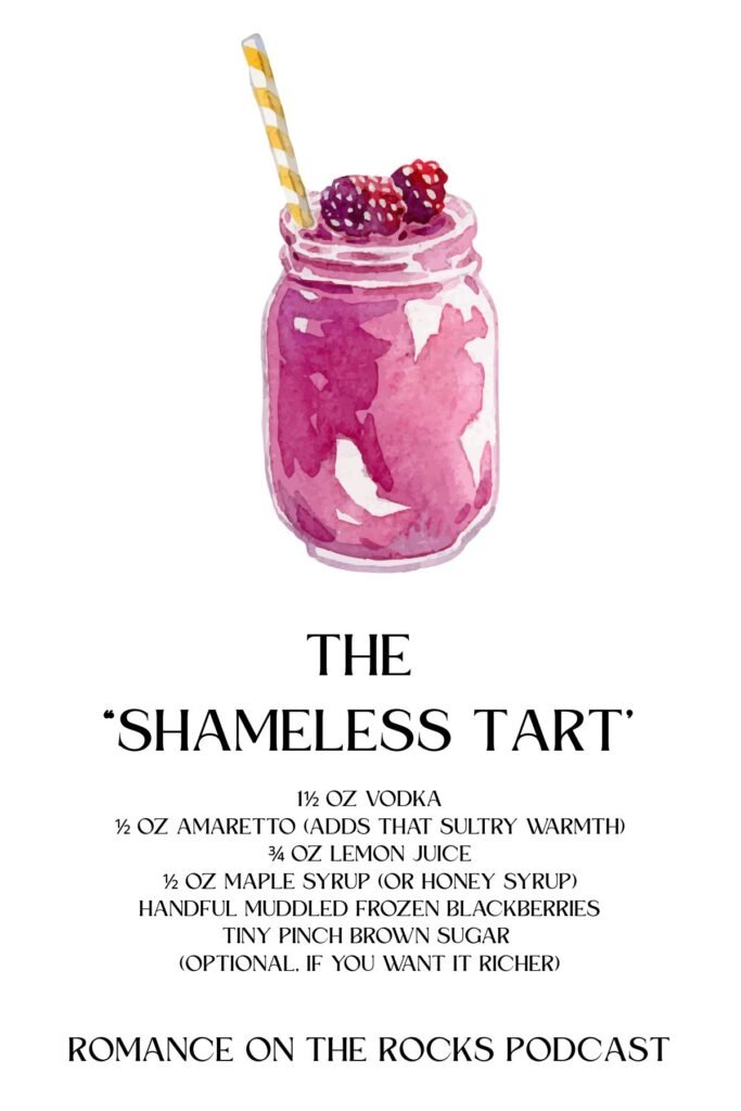 The Shameless Tart Cocktail Recipe Card