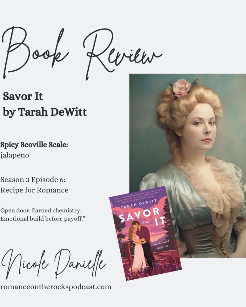 Book Review: Savor It by Tarah Dewitt Blog Post Cover Art