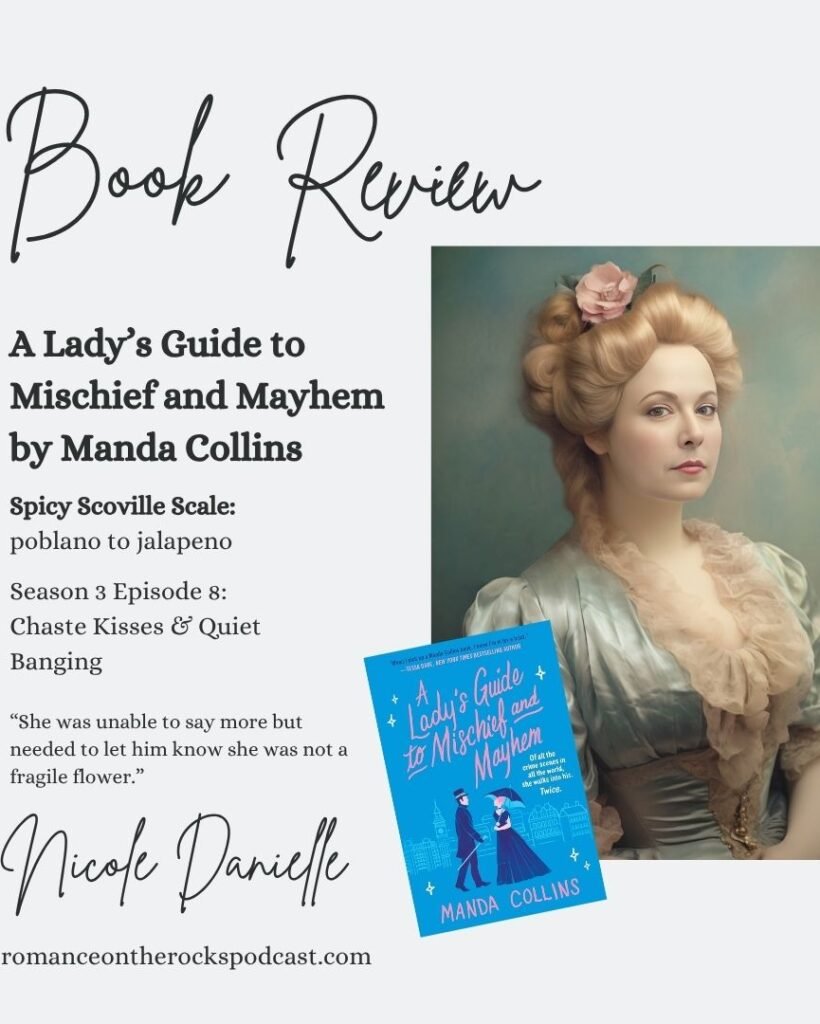 Book Review of A Lady's Guide to Mischief and Magic by Manda Collins Blog Cover Art