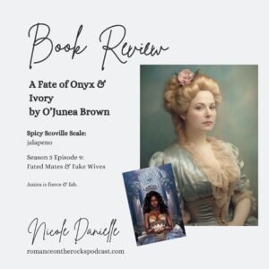 Book Review: A Fate of Onyx & Ivory by O'Junea Brown Blog Cover Art