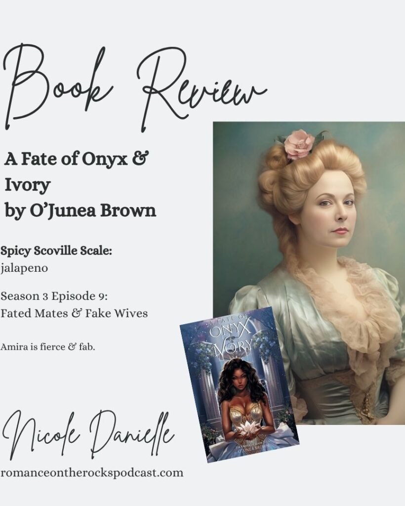Book Review: A Fate of Onyx & Ivory by O'Junea Brown Blog Cover Art
