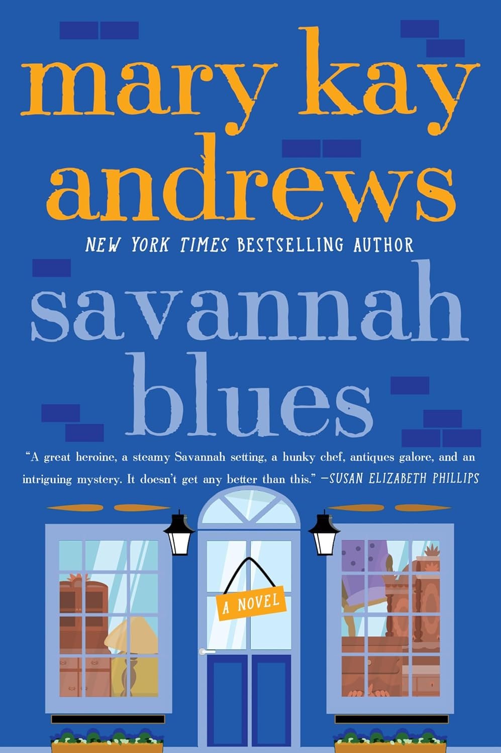 Savannah Blues by Mary Kay Andrews Book Cover