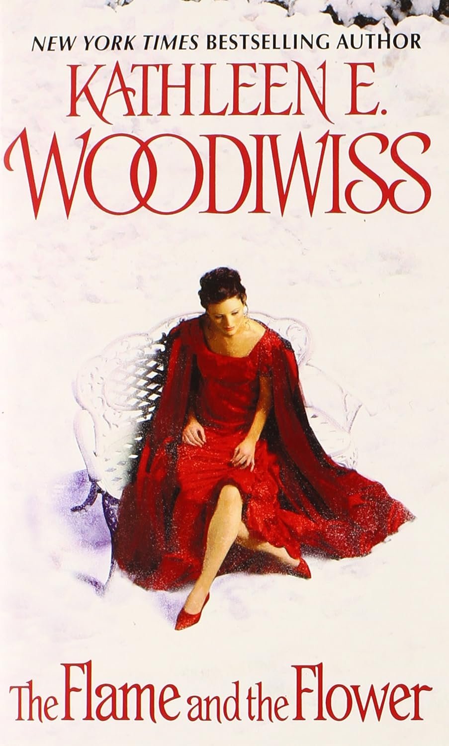 The Flame and the Flower by Kathleen E. Woodiwiss Book Cover