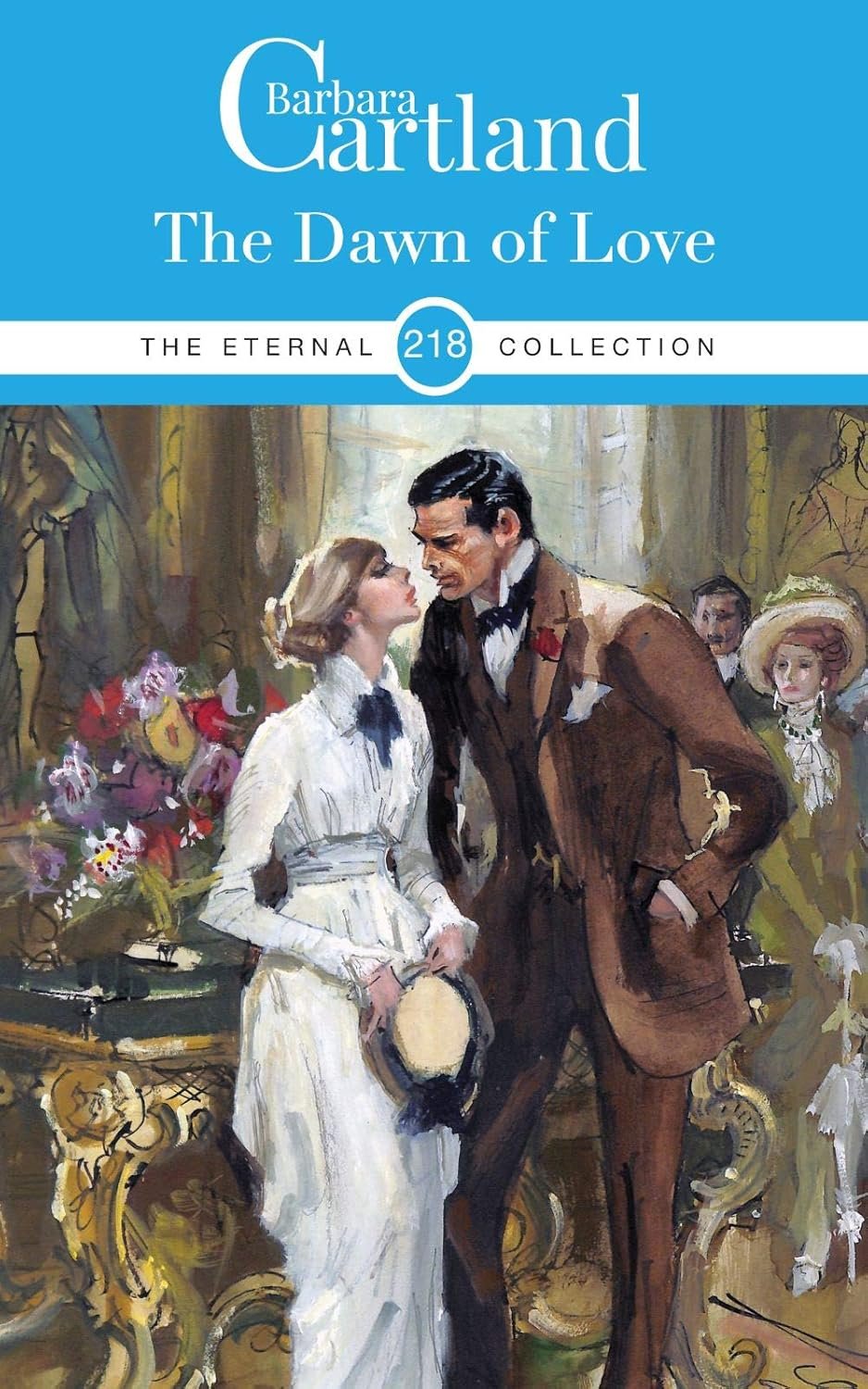 The Dawn of Love by Barbara Cartland Book Cover