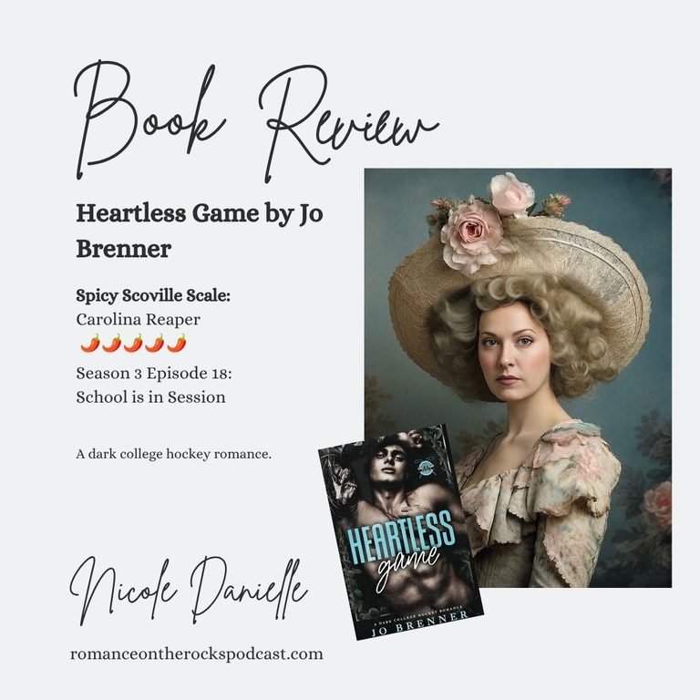 Heartless Game by Jo Brenner Book Review Blog Post Cover Art